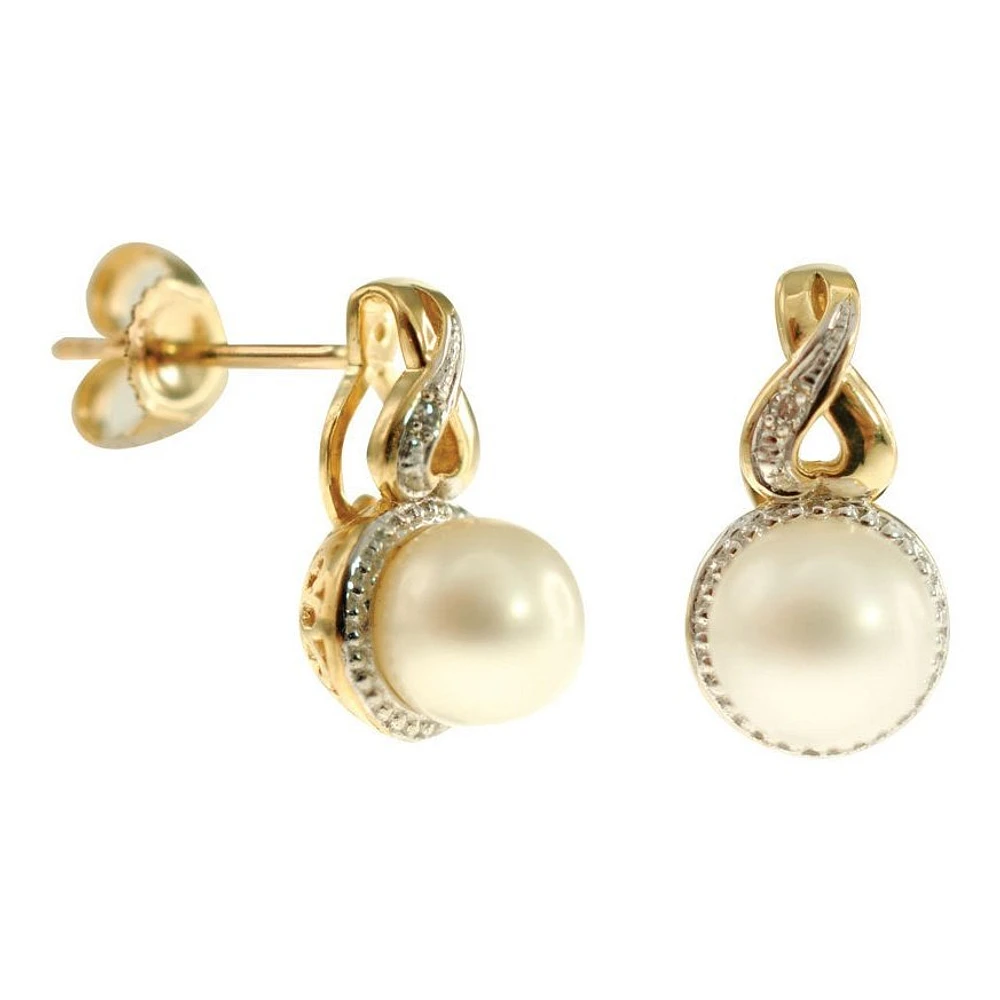 Boucles D’oreilles 14 Kt Roger Roy E05-87411-6Y