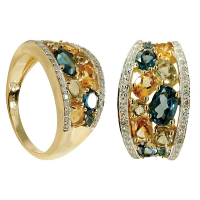 Bague 14 Kt Roger Roy R05-92940-7Y