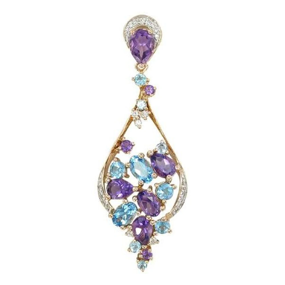 Pendentif 14 Kt Roger Roy P05-97699-7W