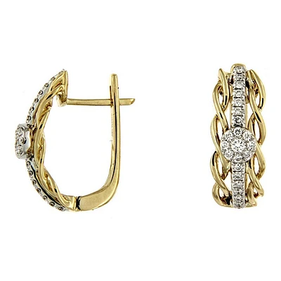 Boucles D’oreilles 14 Kt Van&Co MR18936E