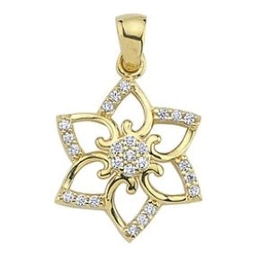 Pendentif 10 Kt Roger Roy P-AZP870