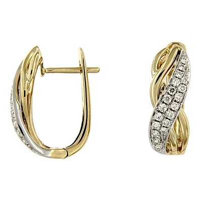 Boucles D’oreilles 14 Kt Van&Co MR16978E