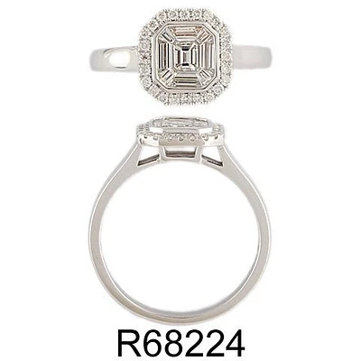 Bague 14 Kt Van&Co R68224A1R