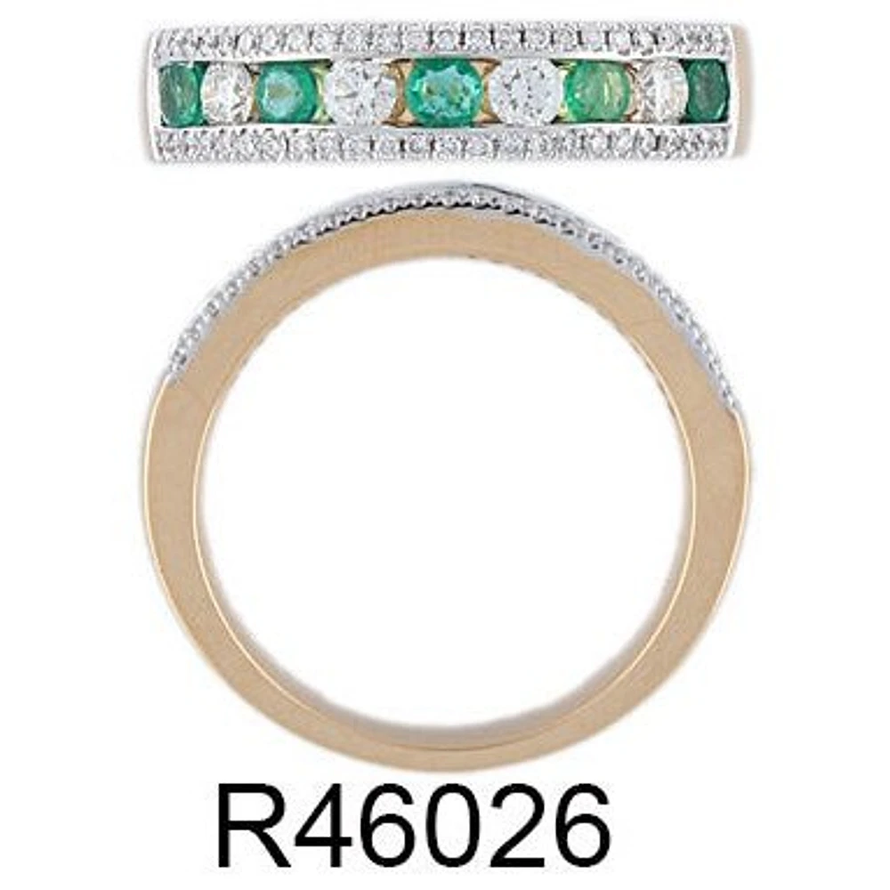 Bague 14 Kt Van&Co R46026A3R