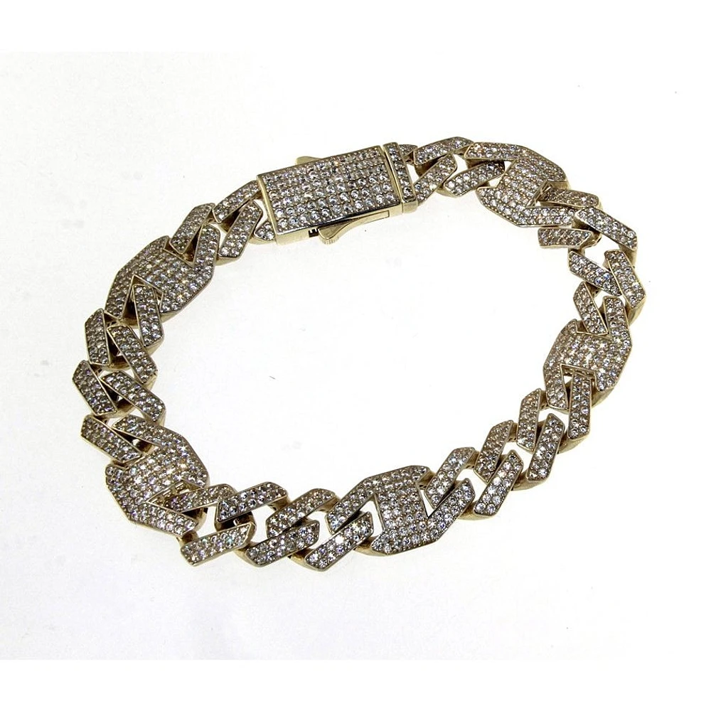 Bracelet 10 Kt Roger Roy BDC08-4685-2T