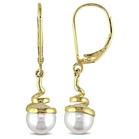 Boucles D’oreilles 10 Kt Roger Roy E0422-Y