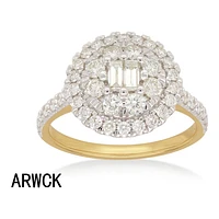 Bague 14 Kt Roger Roy ARWCK