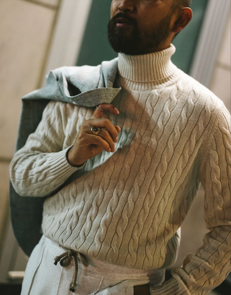 brunello cucinelli cashmere turtleneck sweater