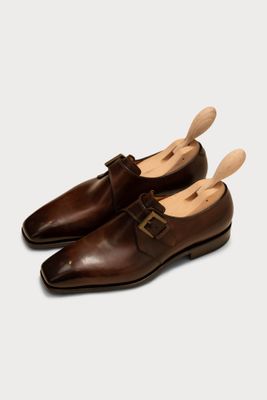 Handcrafted Single Monk Strap Shoe