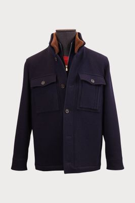 Cashmere & Wool Two Pocket Coat