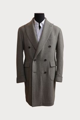 Cashmere & Wool Double Breasted Coat