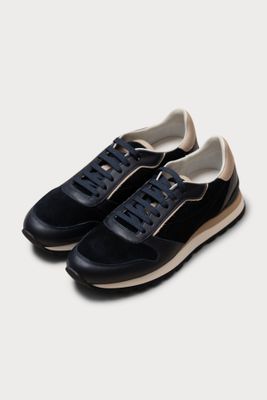 Suede Track Sneakers