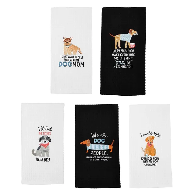 I Just Want To Be A Stay At Home Dog Mom - Tea Towel