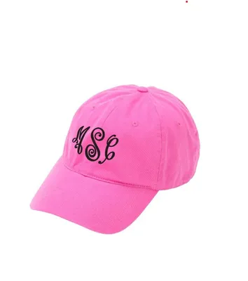 Personalized Hot Pink Women's Cap