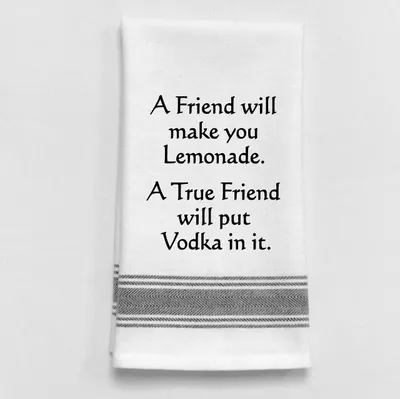 Friend Lemonade and Vodka