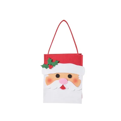 Santa Felt Gift Bag