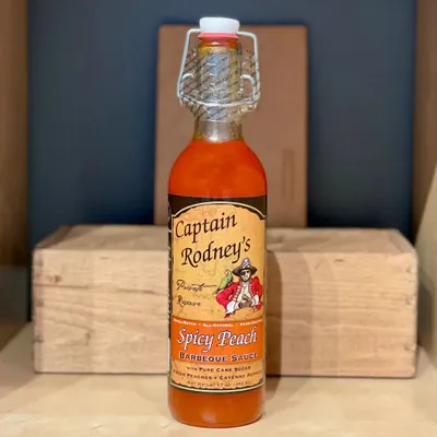 Captain Rodney's Spicy Peach BBQ Sauce