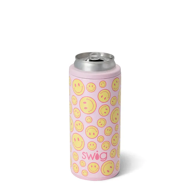 Corkcicle Oh Happy Day 12oz Skinny Can Cooler