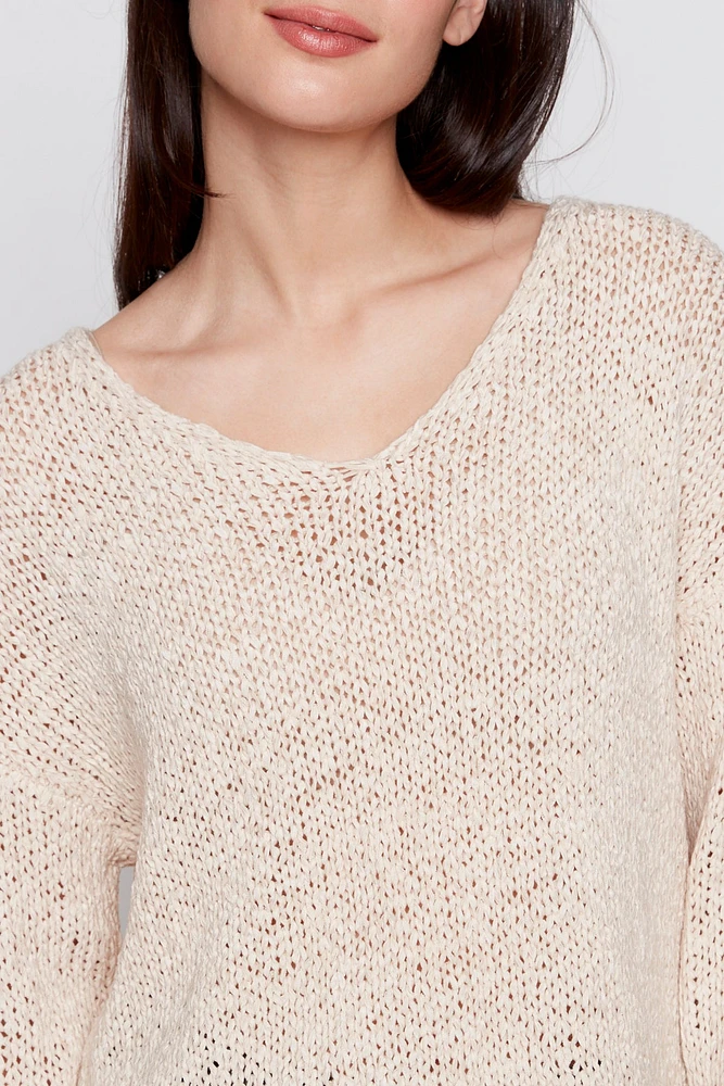 Le pull uni