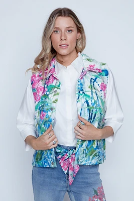 La blouse en coton uni
