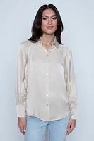 Solid blouse