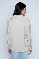 Solid blouse