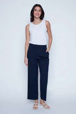 Le pantalon jambe large plissé Kathryn
