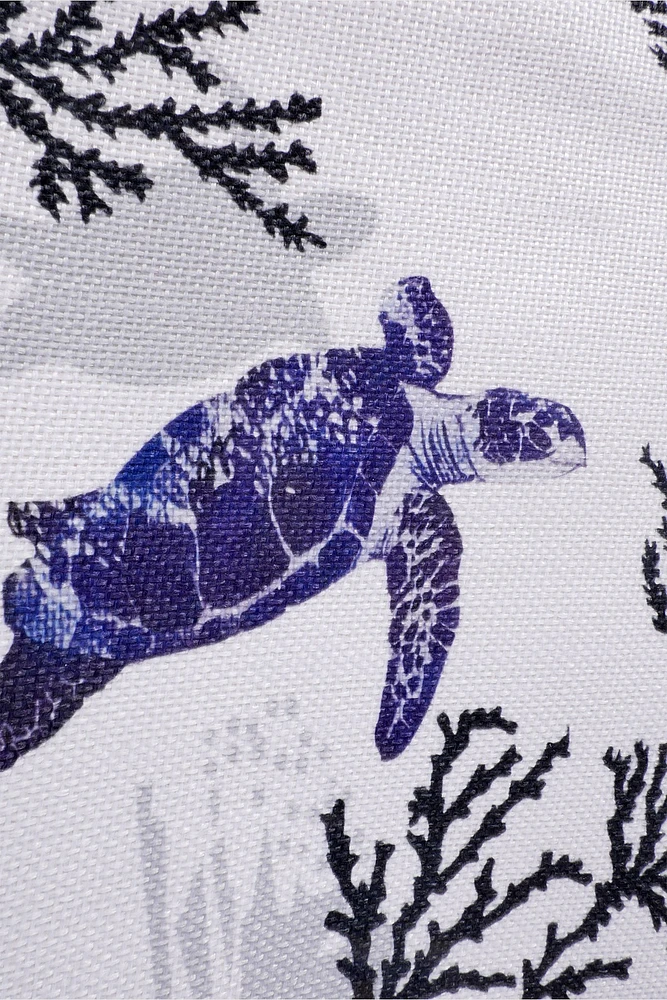 Le sac fourre-tout d'été à imprimé tortue