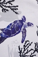 Le sac fourre-tout d'été à imprimé tortue