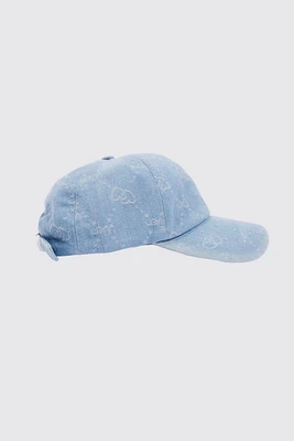 La casquette avec broderie