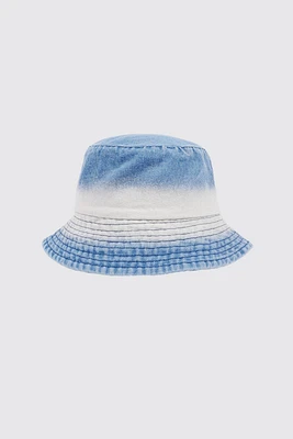 Le chapeau en denim ombré