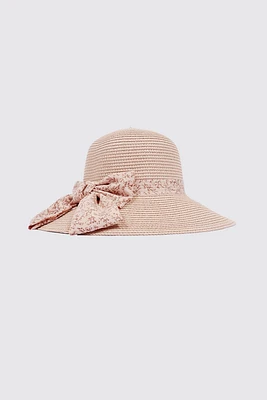Le chapeau de paille à large bord