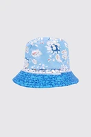 Le chapeau à imprimé floral
