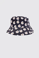 Le chapeau à imprimé marguerites