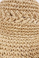 Le chapeau de soleil crocheté à la main
