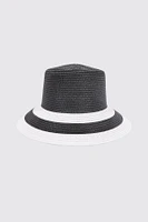 Chapeau de soleil à rayures