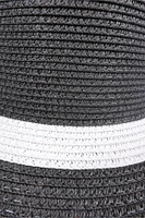 Chapeau de soleil à rayures