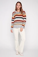 Multi stripe sweater