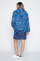 La veste en nylon imprimée