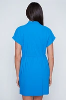 Drawstring waist golf dress