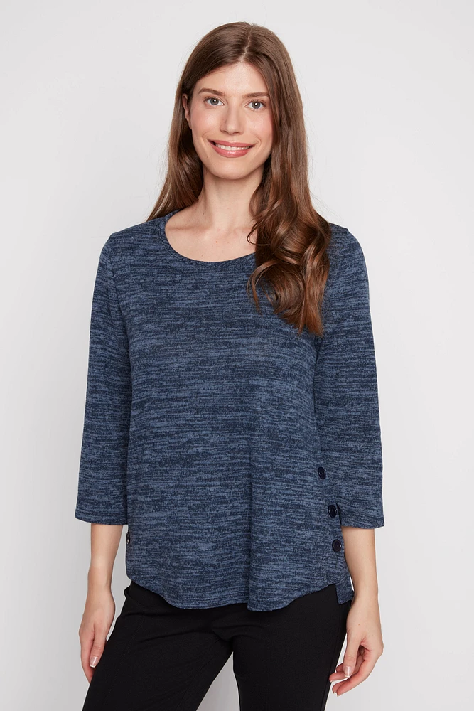 Side button solid top