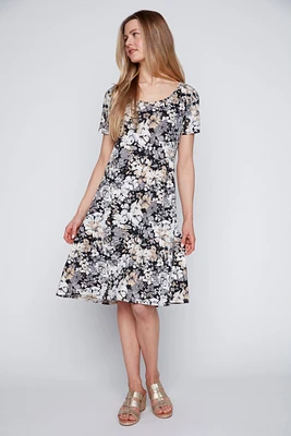 All over floral print sun dress