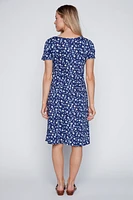 Mini floral print sun dress