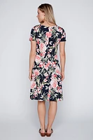 Blossom print sun dress