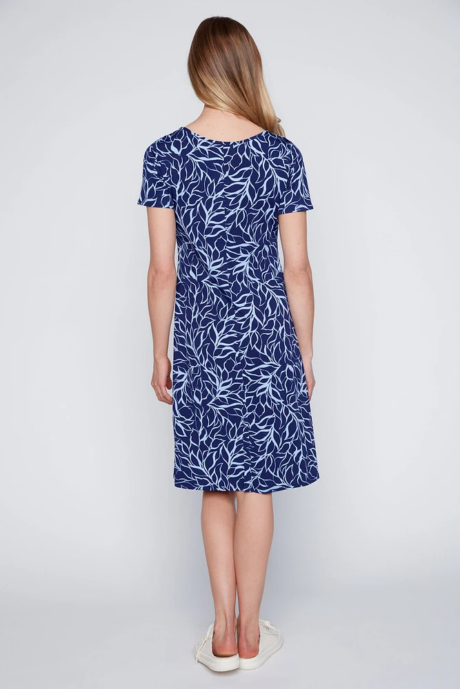 Floral print sun dress