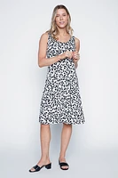 La robe d'été à imprimé animalier