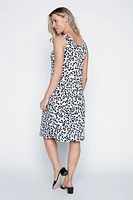 La robe d'été à imprimé animalier