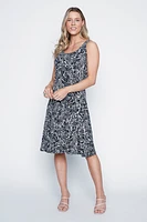 La robe d'été à imprimé animalier