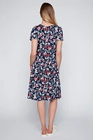 Mini floral print sun dress