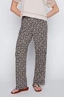 Mandala floral wide leg pant